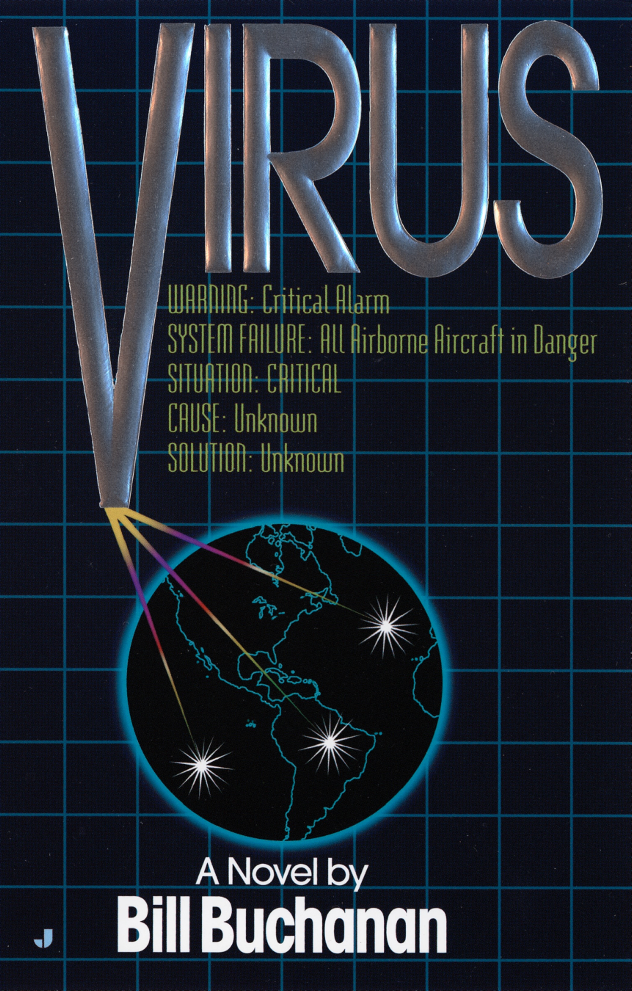 Virus Front Cover A Military Thriller Novel by Bill Buchanan HD-2100